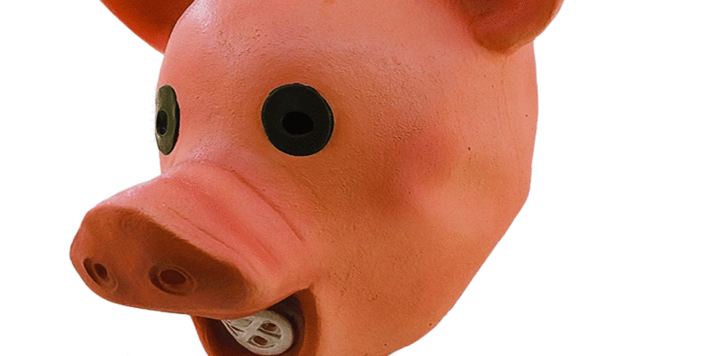 Silicone Pig Man Skullskin - Haunted House Creations