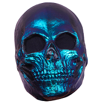 skull-blue