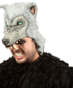 Gray Wolf Helmet halloween mask