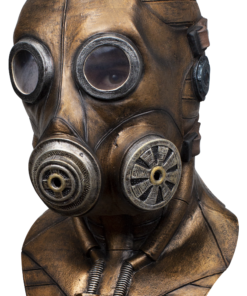 Quality Latex Halloween Ghoulish Productions M3A1 Steampunk Gas Mask 