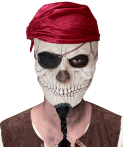 Pirate Skull Halloween latex mask