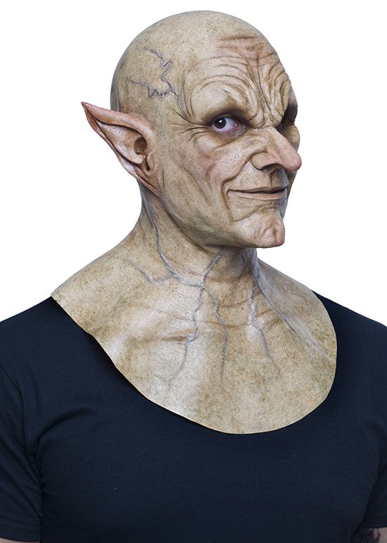 Spirit Halloween Hyper Realistic Huro-Huro Goblin Mask, Hyper Real Masks, Metamorphose Masks