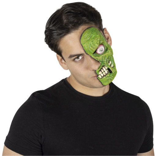 Half mask green zombie